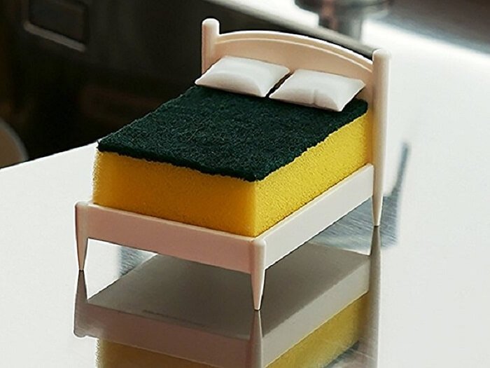 Kitchen Sponge Holder Bed