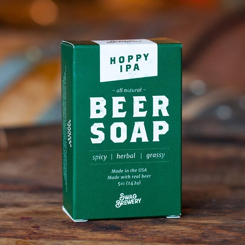 Beer soap