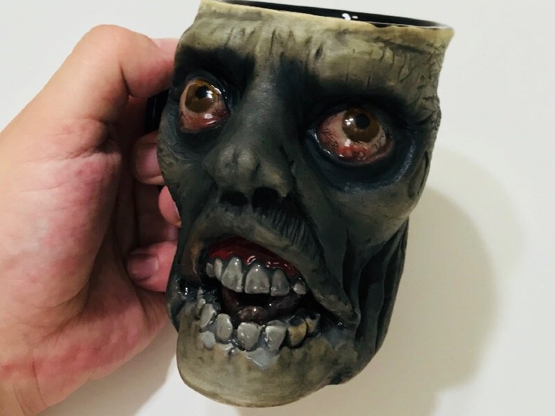 Zombie-coffee mug