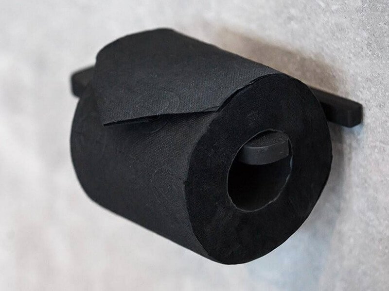 black-toilet-paper