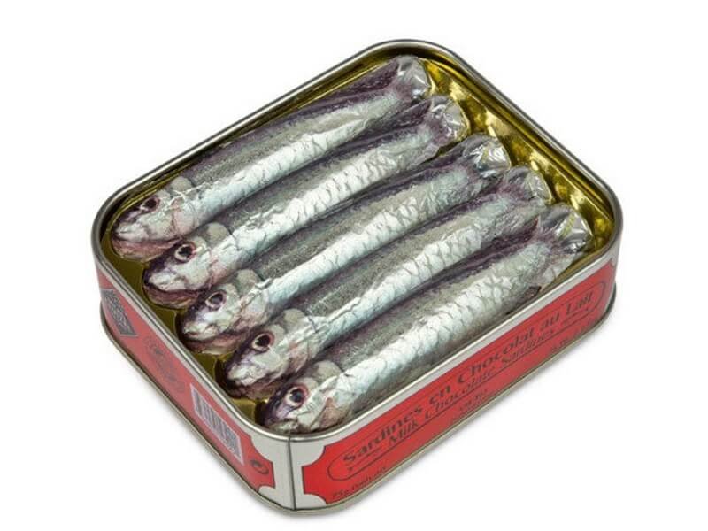 Milk Chocolate sardines