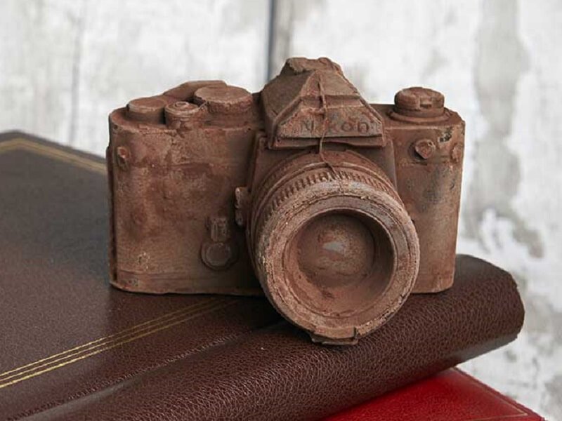 Vintage Chocolate Camera