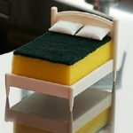 Kitchen Sponge Holder Bed