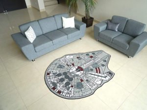 Read more about the article Millenium Falcon Rug