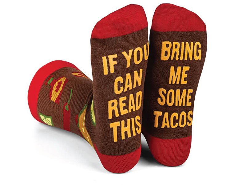 Bring me tacos socks