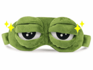 Read more about the article Frog Eye Sleeping Mask