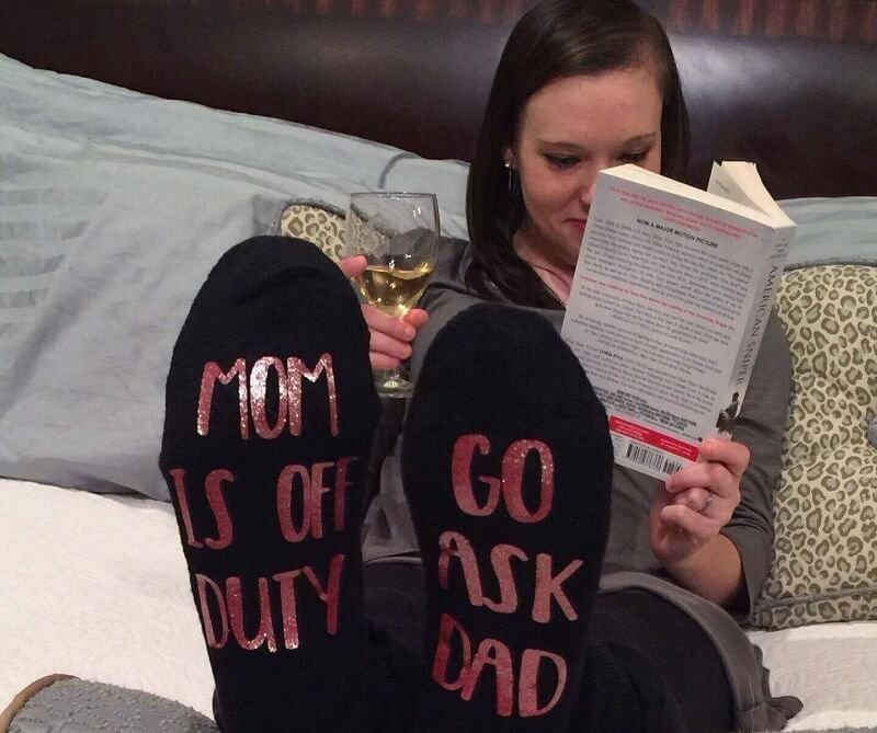 Go Ask Dad socks