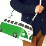 VW Bus leather bag