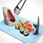 shark sushi plate