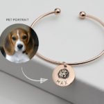 Custom Pet Photo Cuff Bracelet