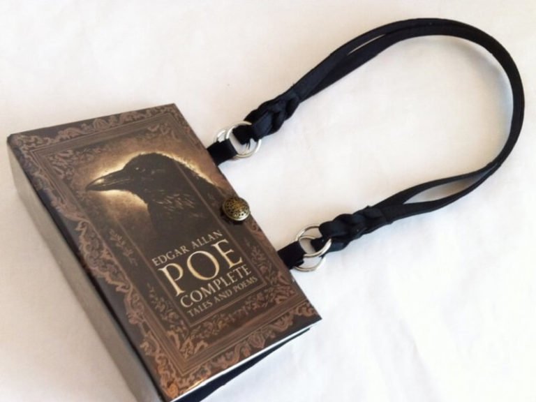 Edgar Allan Poe Book Purse