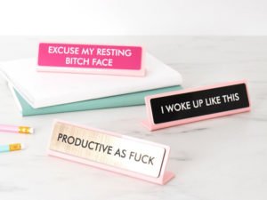 Read more about the article Sassy Desk Plates