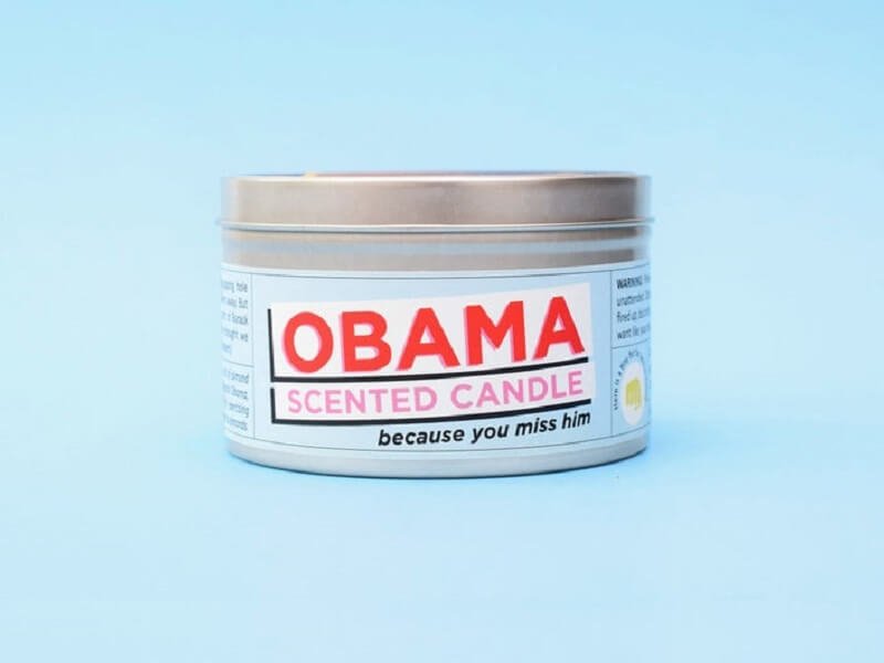 Obama Scented Candle