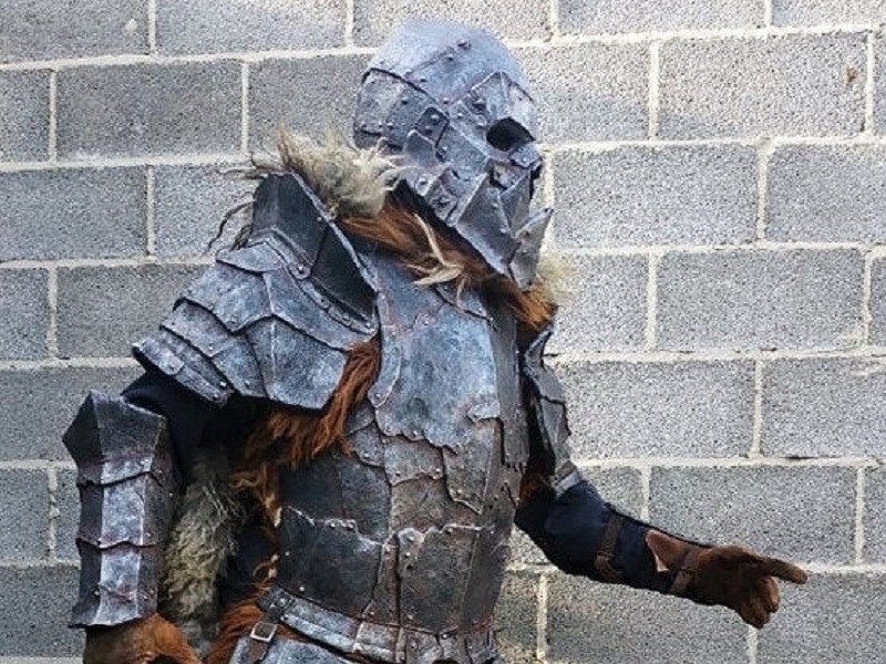 Orc armor costume set