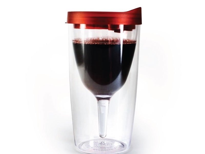 Portable vine glass