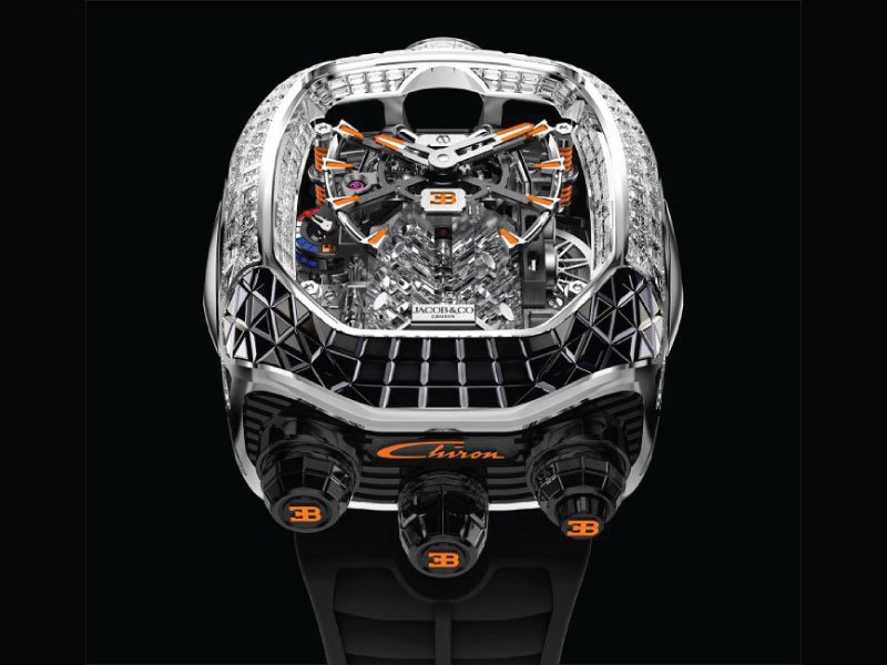 Bugatti Chiron Tourbillon wristwatch