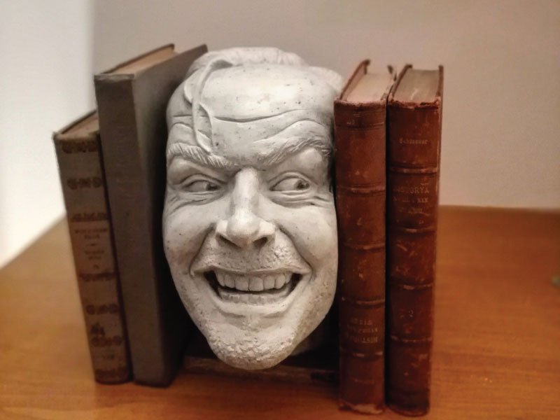 Here’s Johnny -The Shining Bookend