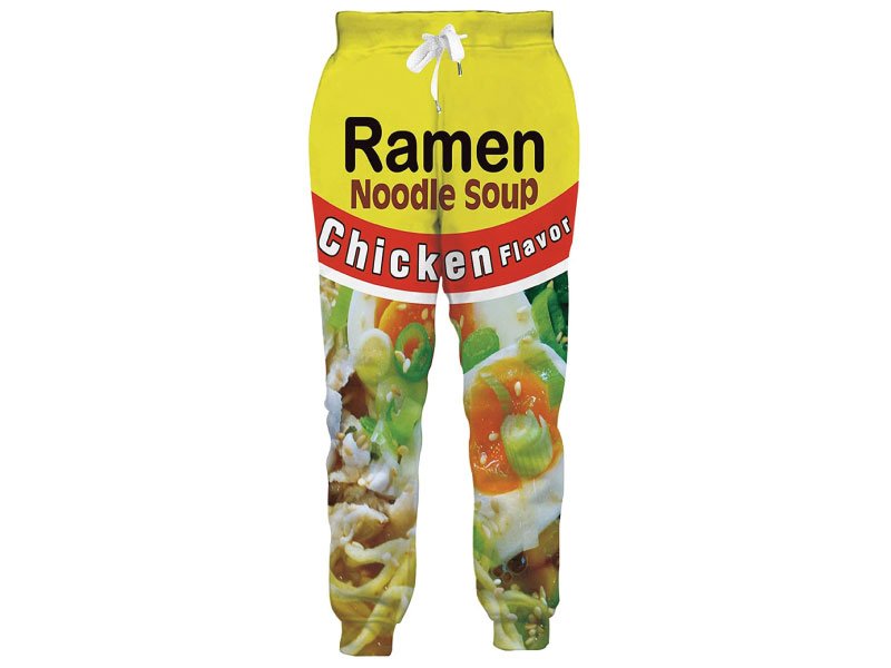 Ramen Noodle Soup Jogger Pants