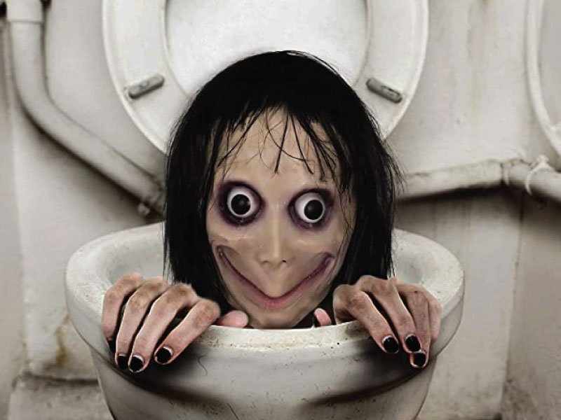 Scary Momo Mask